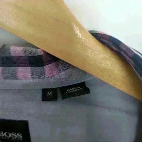 Boss men's button down shirt -  size M regular fit - Picture 2 of 5